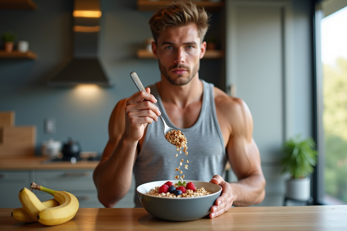 petit-déjeuner musculation