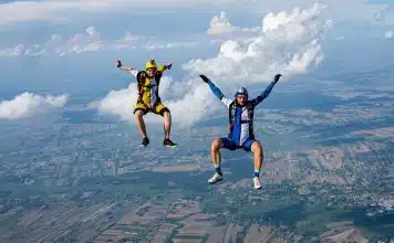 saut en parachute