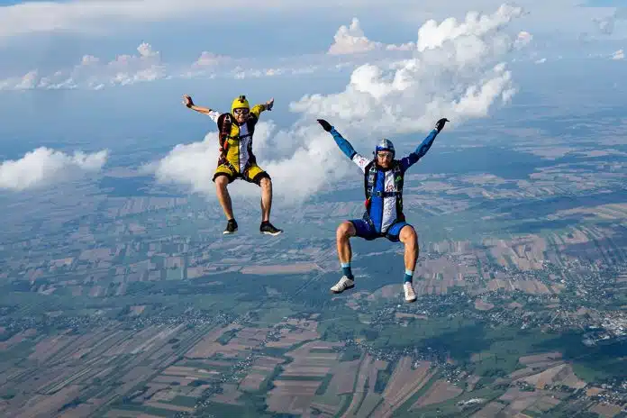 saut en parachute